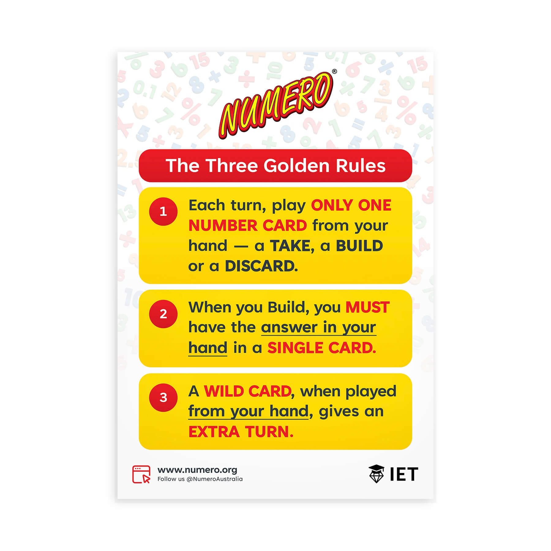 Numero-Rules-Poster-001